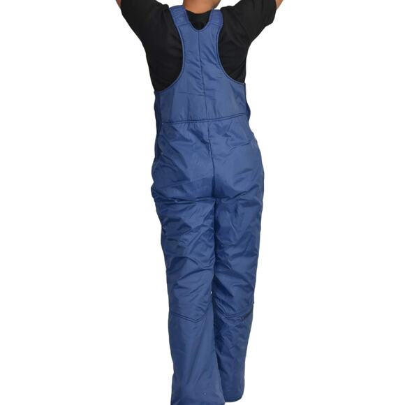 White Stag Bib Overalls Blue Snow Pants Suspenders Snow Suit Ski 80s Size 38 Men - Picture 2 of 14